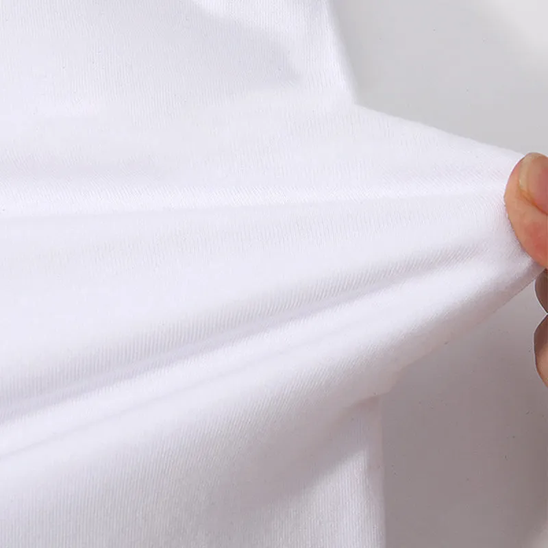 ⏳2025 New-Save 60%👚Stretchy Stain Resistant Pure White T-Shirt👚Soft and breathable fabric💪