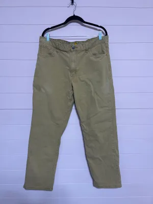 38x30 Carhartt Men’s Khaki Relaxed Fit Pants