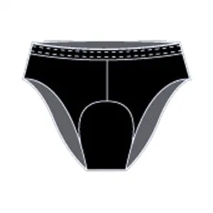 Andiamo Women`s Padded Brief Black SM Women`s