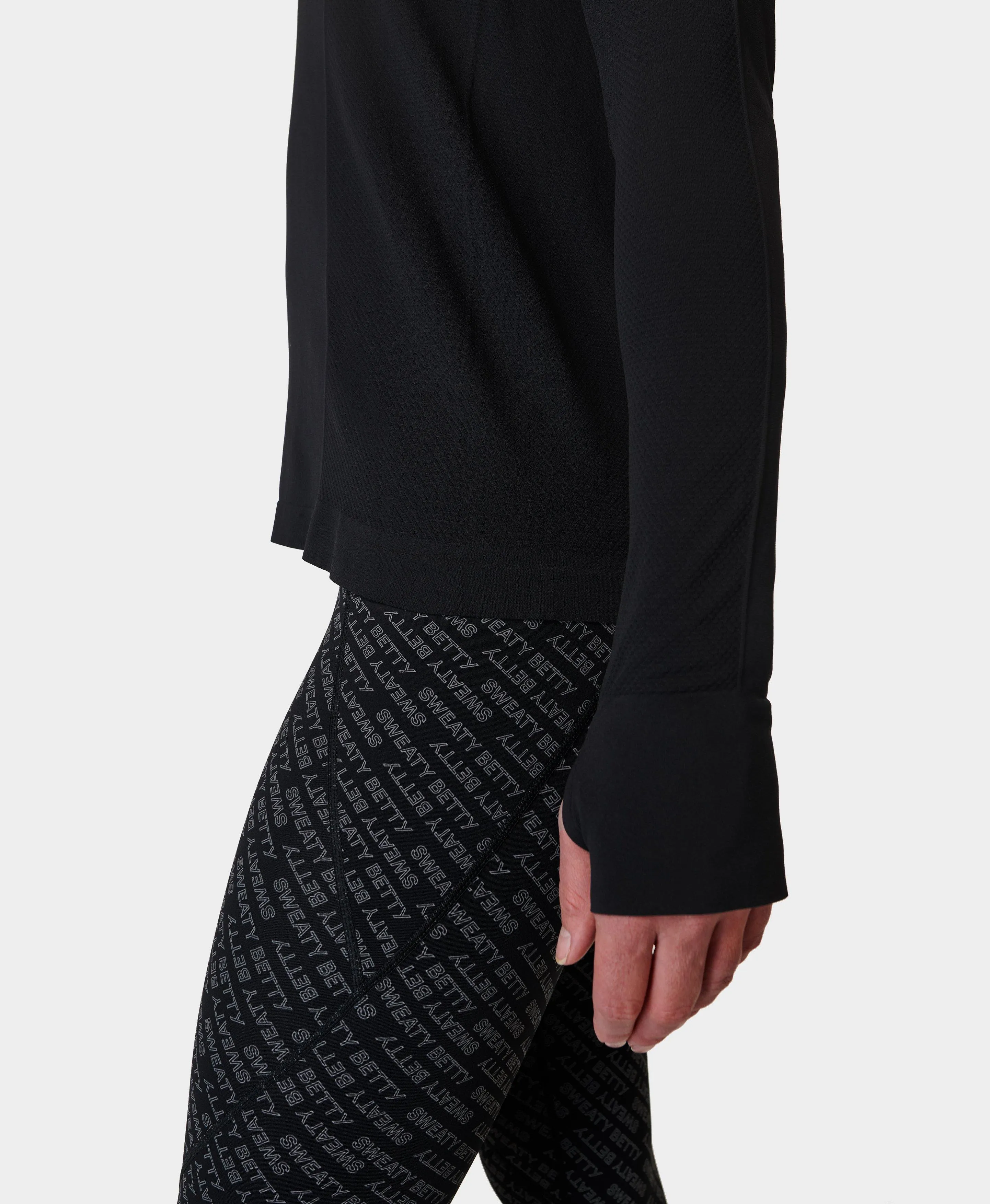 Athlete Seamless Featherweight Sb9450 Black