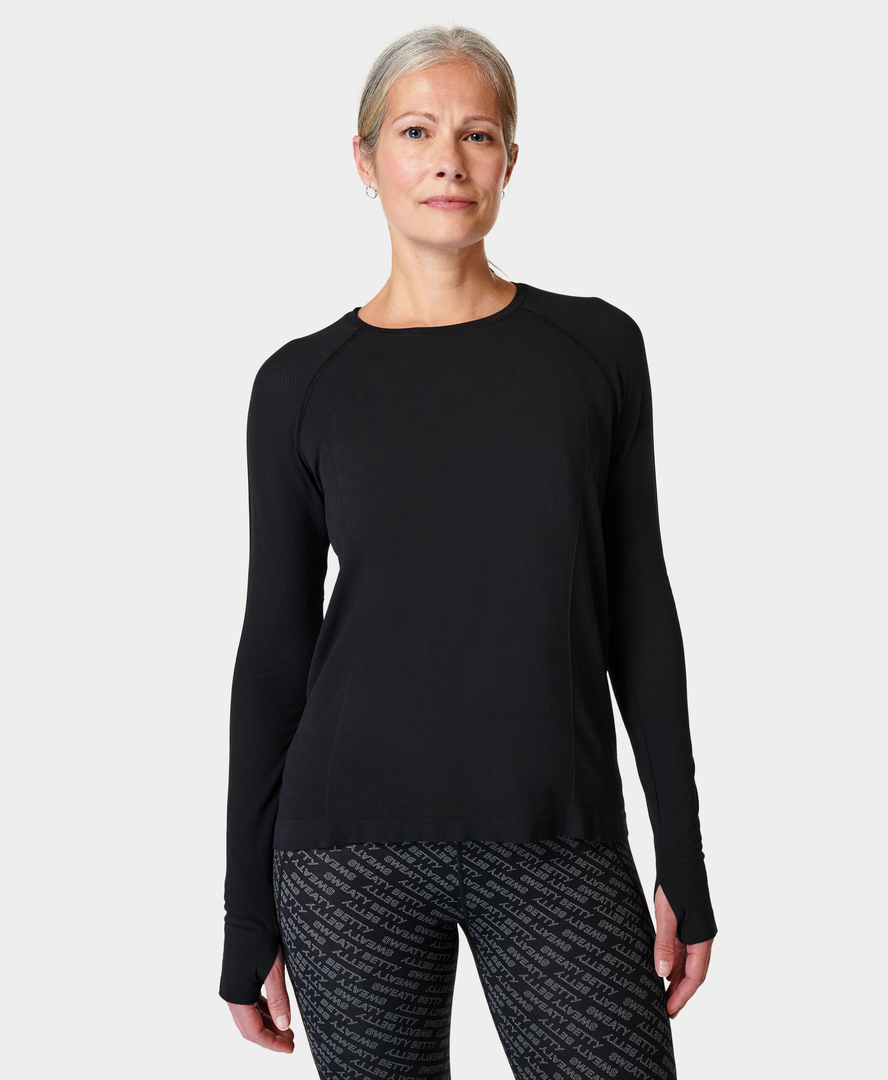 Athlete Seamless Featherweight Sb9450 Black