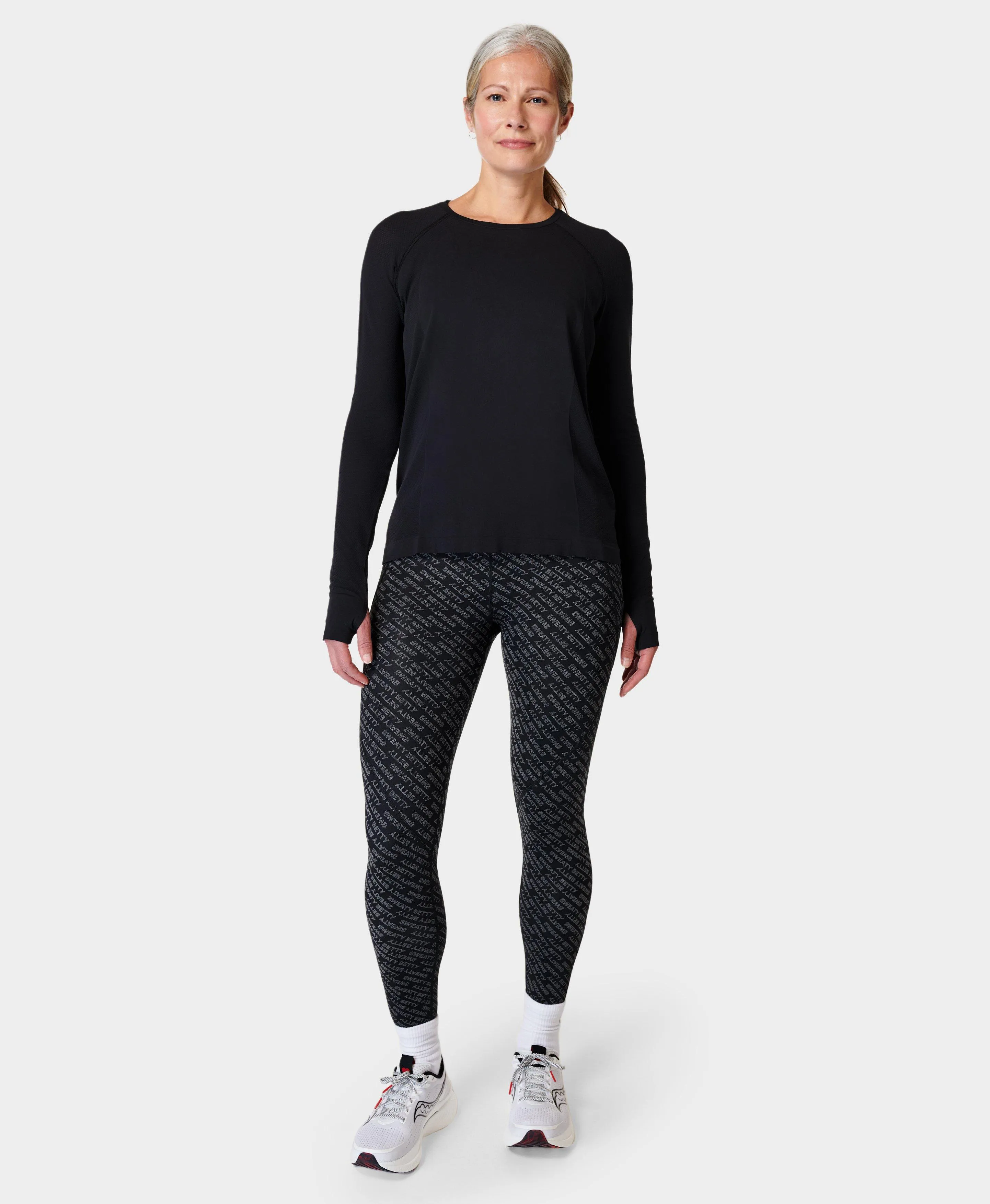 Athlete Seamless Featherweight Sb9450 Black