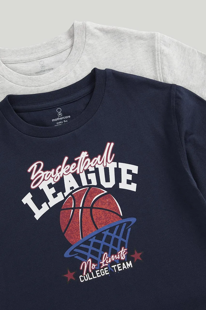 Basketball T-Shirts - 2 Pack
