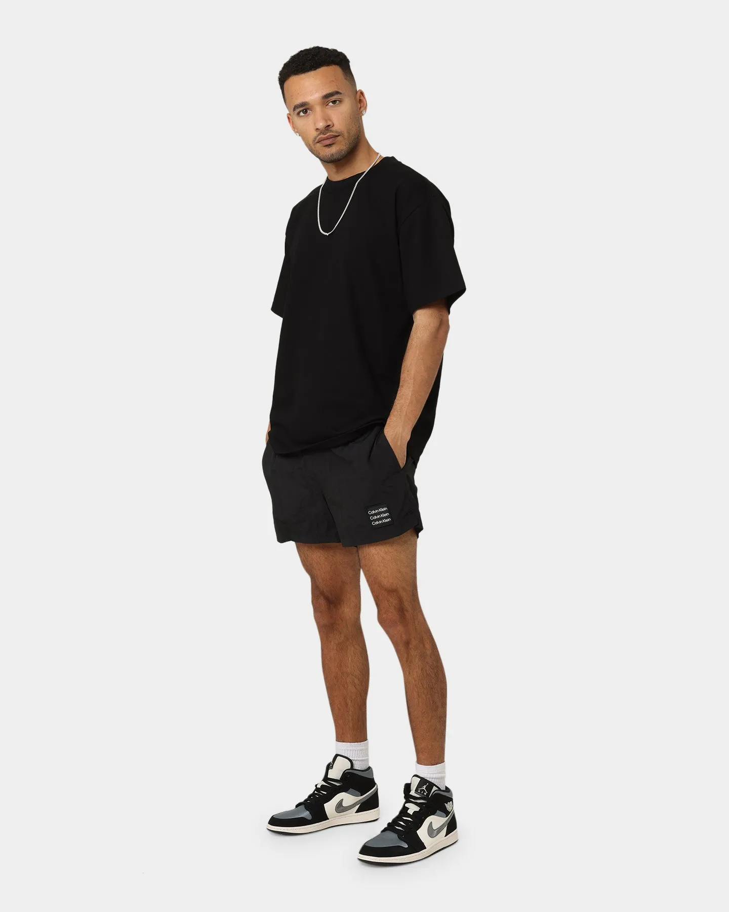 Calvin Klein Short Drawstring Shorts Pvh Black
