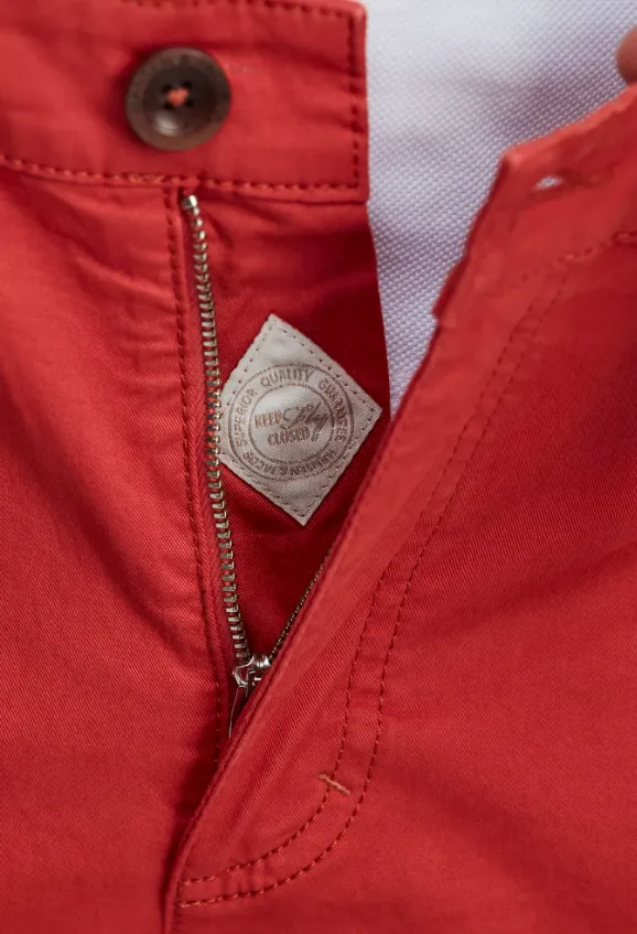 Classic Chino Shorts Rød