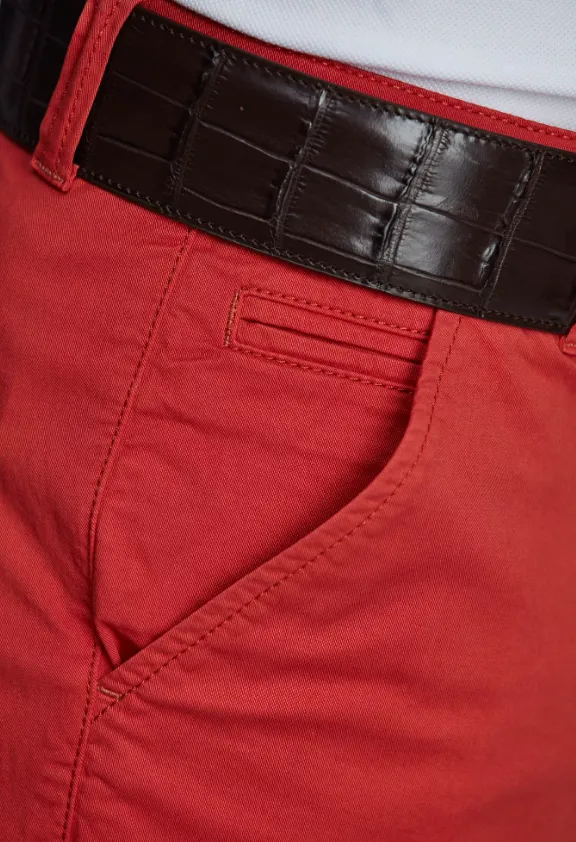 Classic Chino Shorts Rød