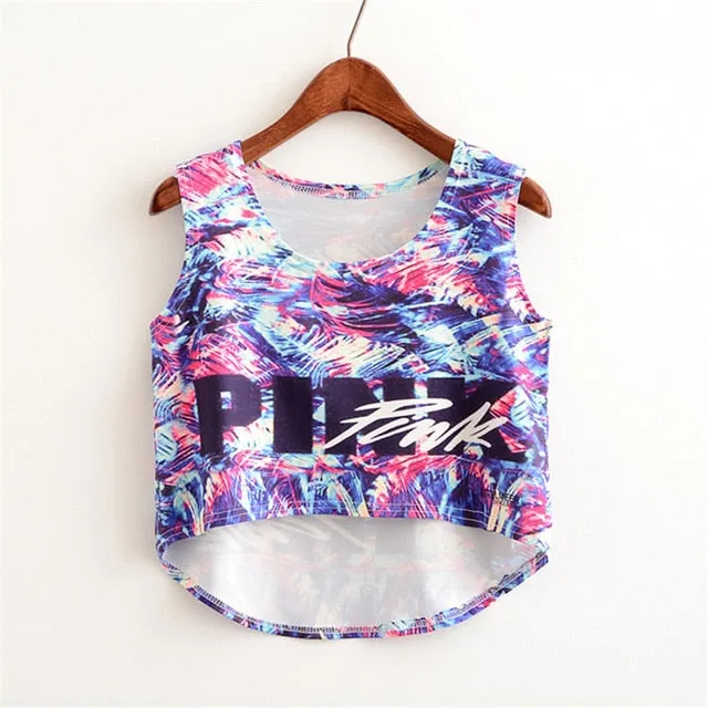 Cute Food Printed Harajuku Crop Top Shirt