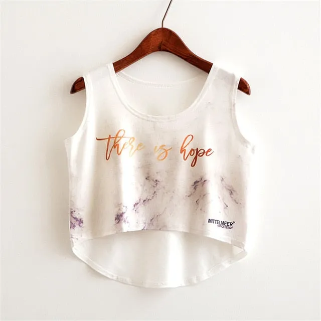 Cute Food Printed Harajuku Crop Top Shirt