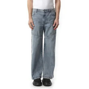 Denim Western Pants in Blue