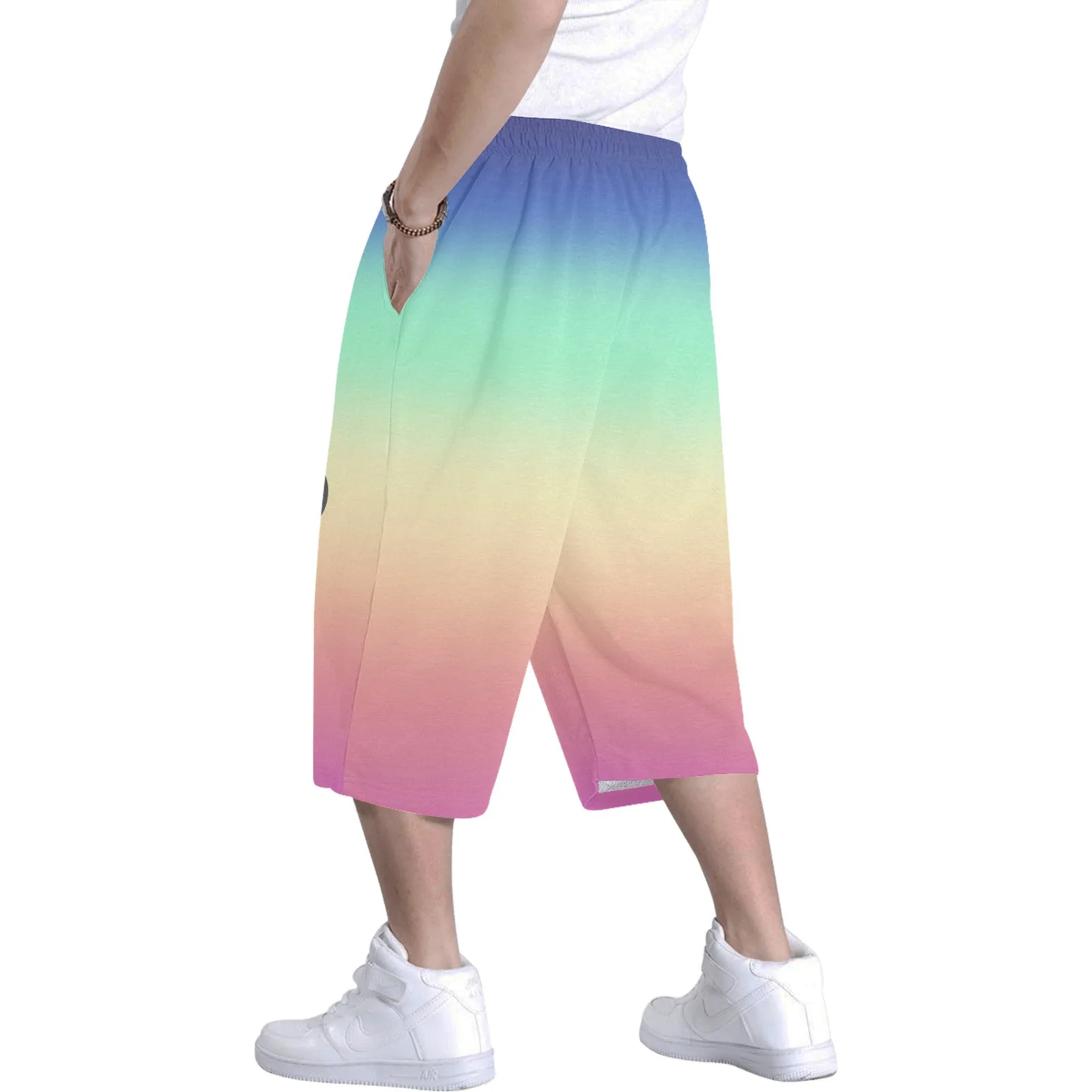 Descendants of the Island Vapors Men's All Over Print Baggy Shorts (Model L37)
