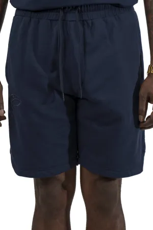 Essential Navy Classic Leaf Shorts