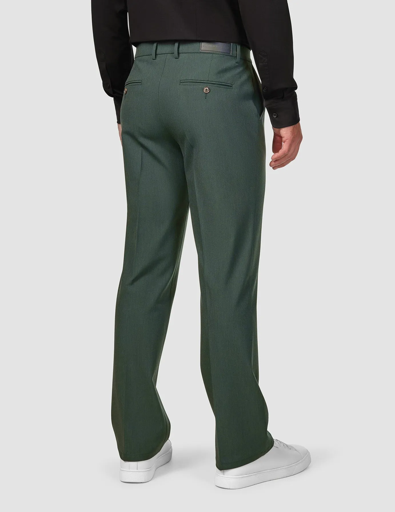 Essential Suit Pants Relaxed Fit Pine Green