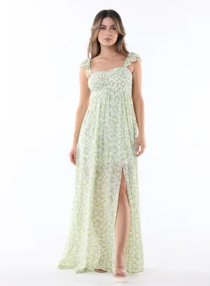 Floral Flowy Maxi Dress