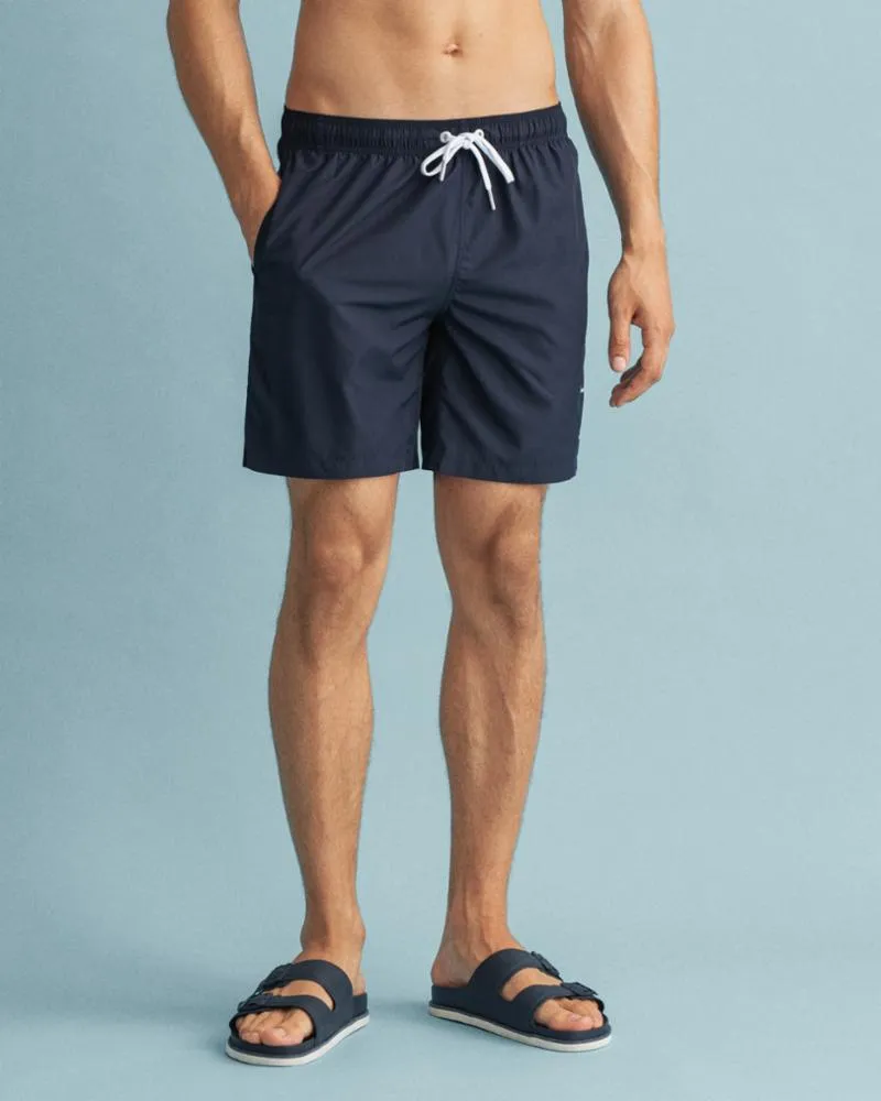 Gant Apparel Mens LC LIGHTWEIGHT LOGO SWIM SHORTS 410/MARINE