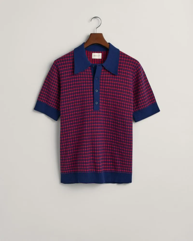Gant Apparel Mens TWO TONED POLO 454/DUSK BLUE