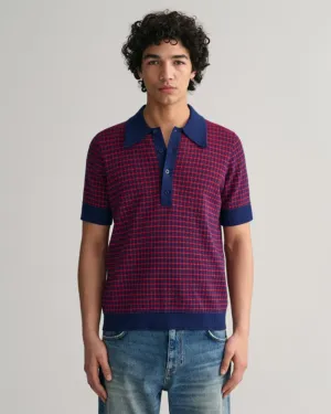 Gant Apparel Mens TWO TONED POLO 454/DUSK BLUE