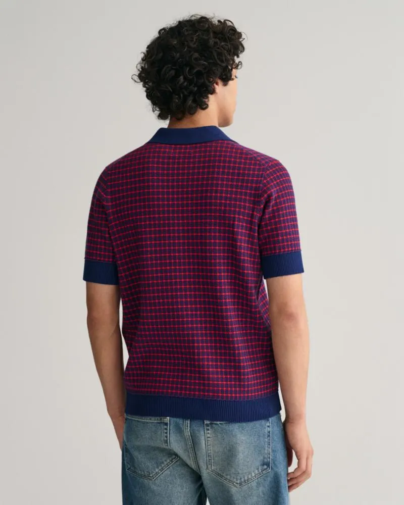 Gant Apparel Mens TWO TONED POLO 454/DUSK BLUE