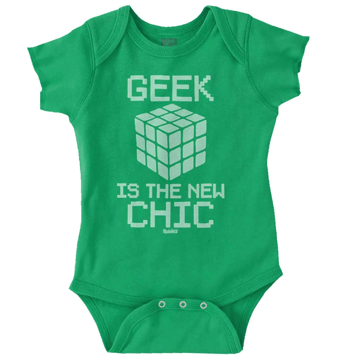 Geek Chic Cube Romper Bodysuit