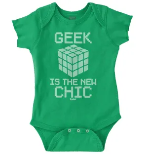 Geek Chic Cube Romper Bodysuit