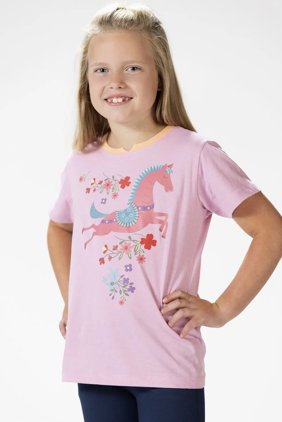 HKM Tshirt Flower Pony