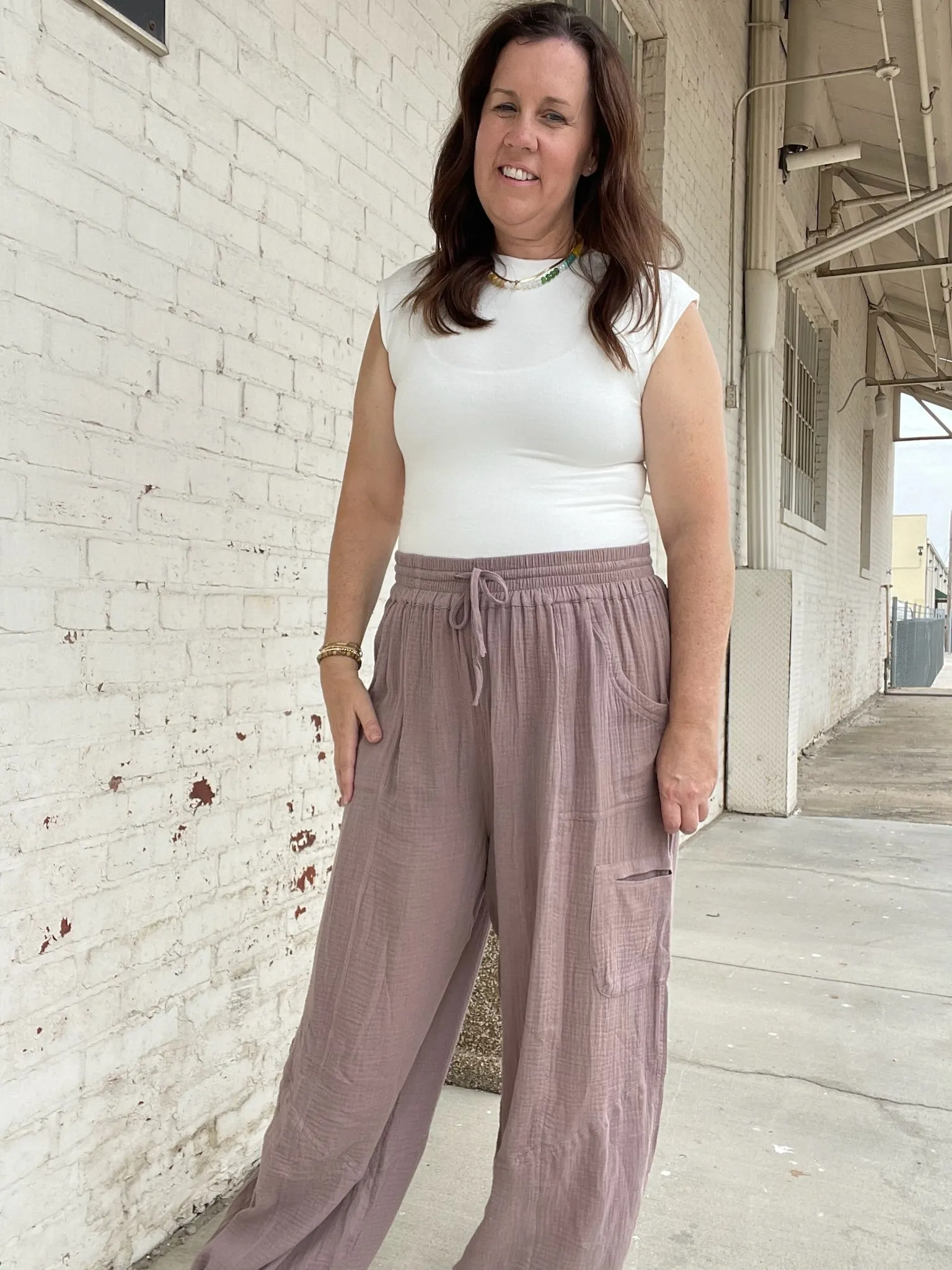 Jogger Harem Drawstring Pants