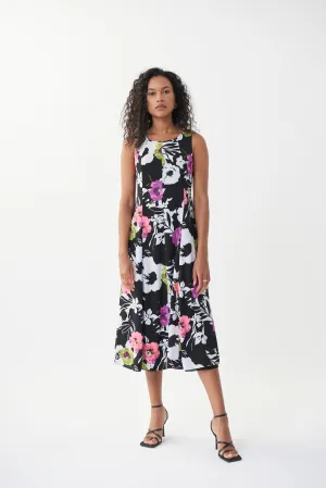 Joseph Ribkoff - Floral Maxi Dress - Style 222258 - 50% OFF