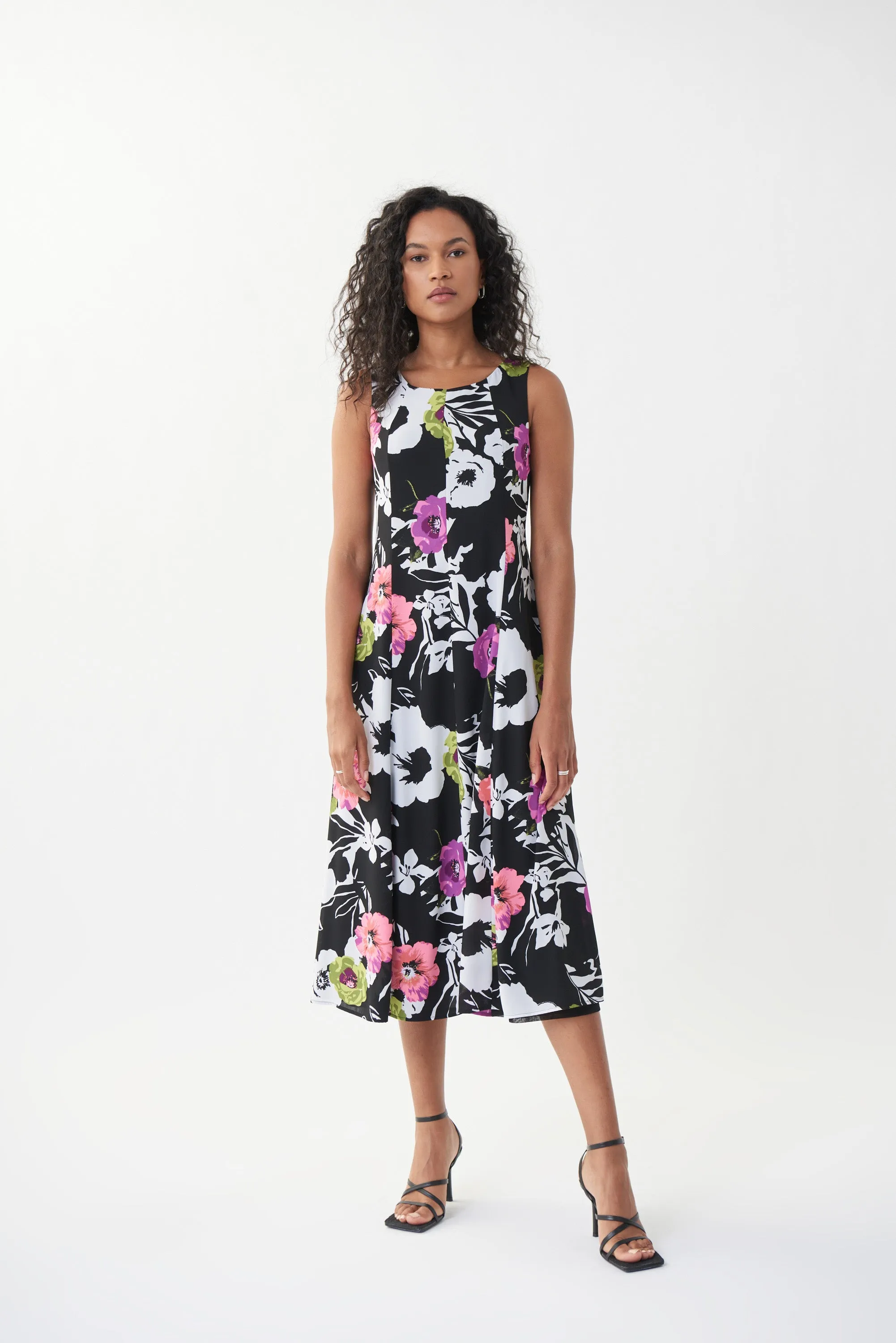 Joseph Ribkoff - Floral Maxi Dress - Style 222258 - 50% OFF