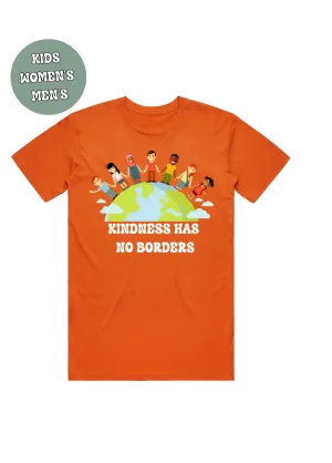 KINDNESS HAS NO BORDERS T-SHIRT HARMONY DAY