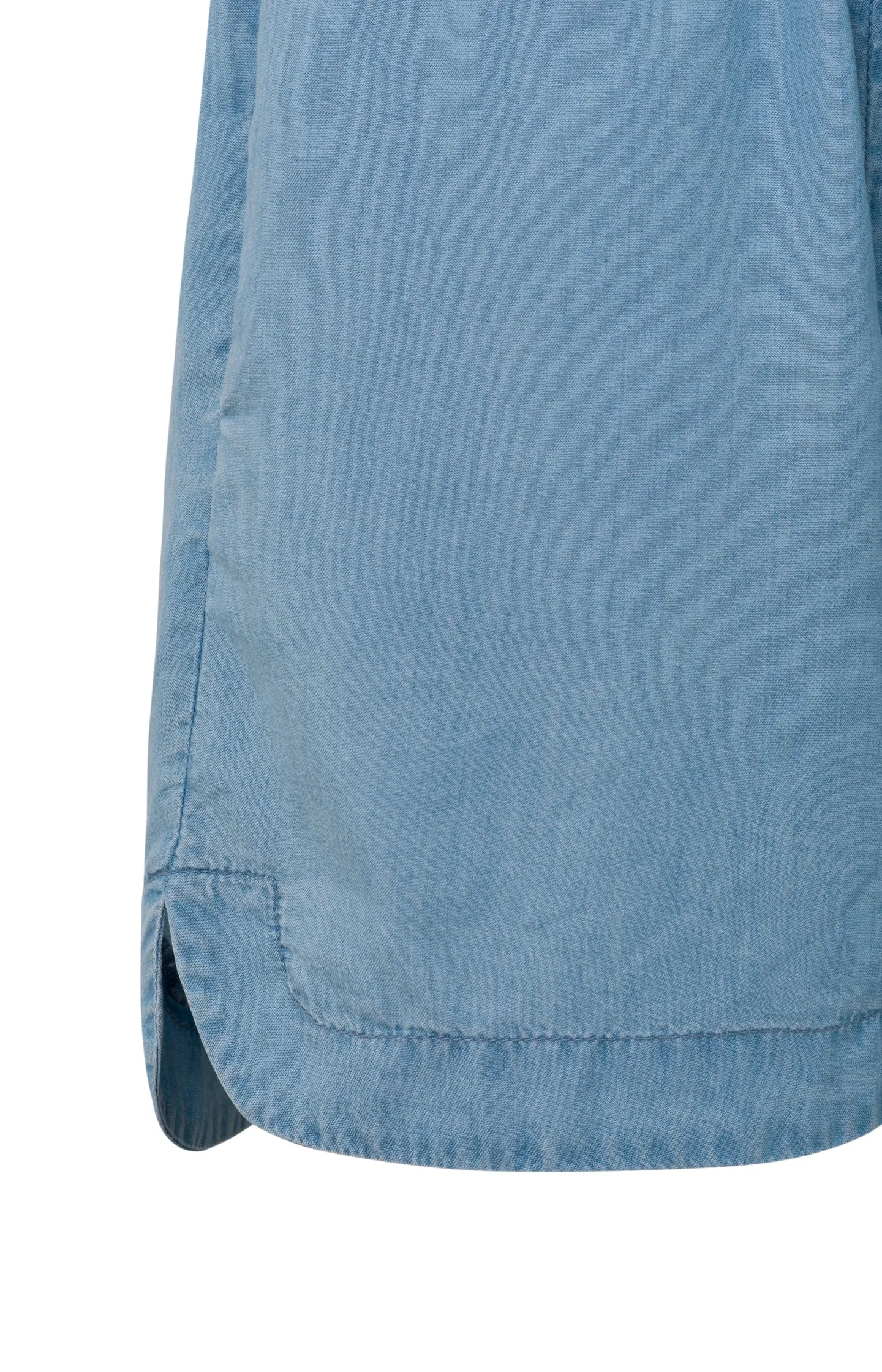 Lightweight chambray shorts