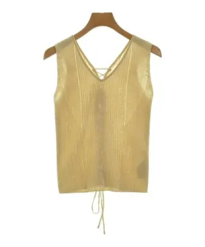 Lily Brown Sleeveless tops