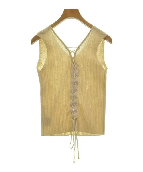 Lily Brown Sleeveless tops