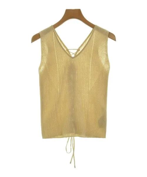 Lily Brown Sleeveless tops