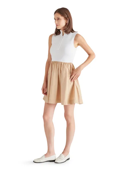 Lyon Dress in Dusty Taupe