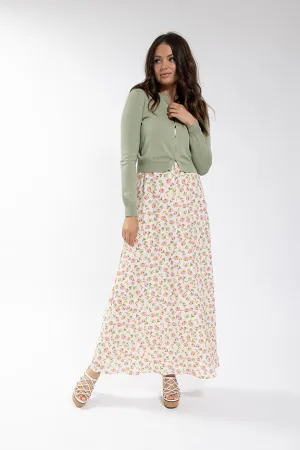 Maple Cliff Vibrant Floral Jumper