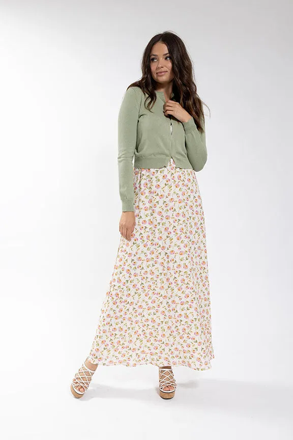 Maple Cliff Vibrant Floral Jumper