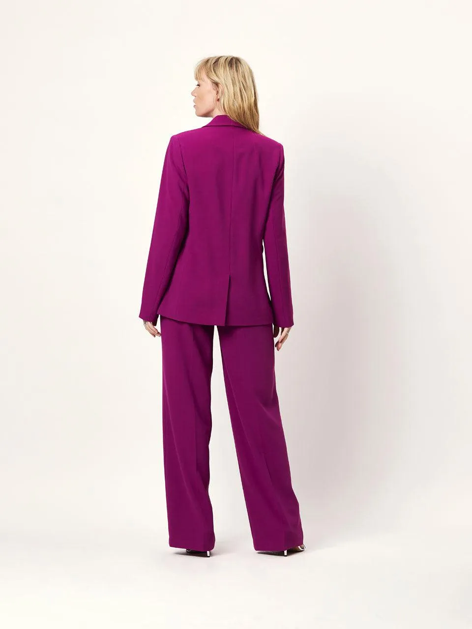 Memoire Relaxed fit Blazer Fresh Grape