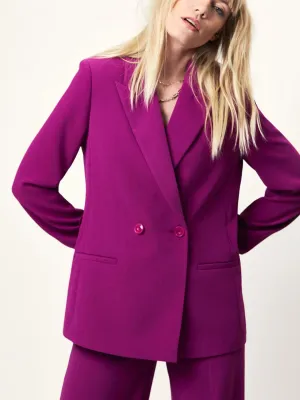 Memoire Relaxed fit Blazer Fresh Grape