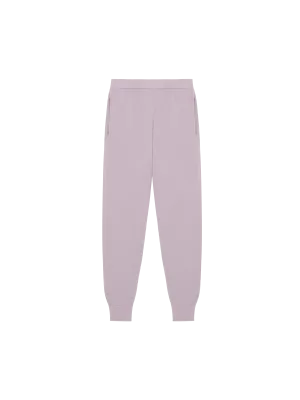 Mens DNA Regenerative Merino Wool Track Pants—raisin purple
