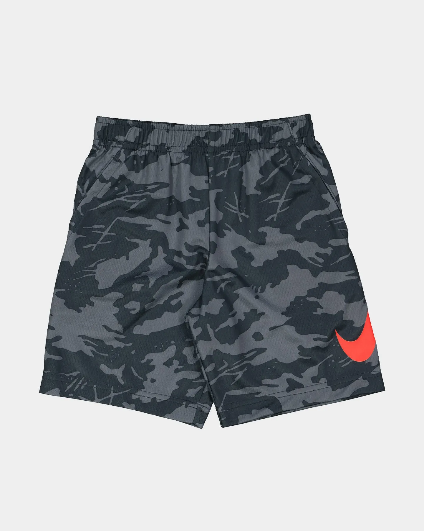 Nike Kids' Camo All Over Print Shorts Smoke Grey