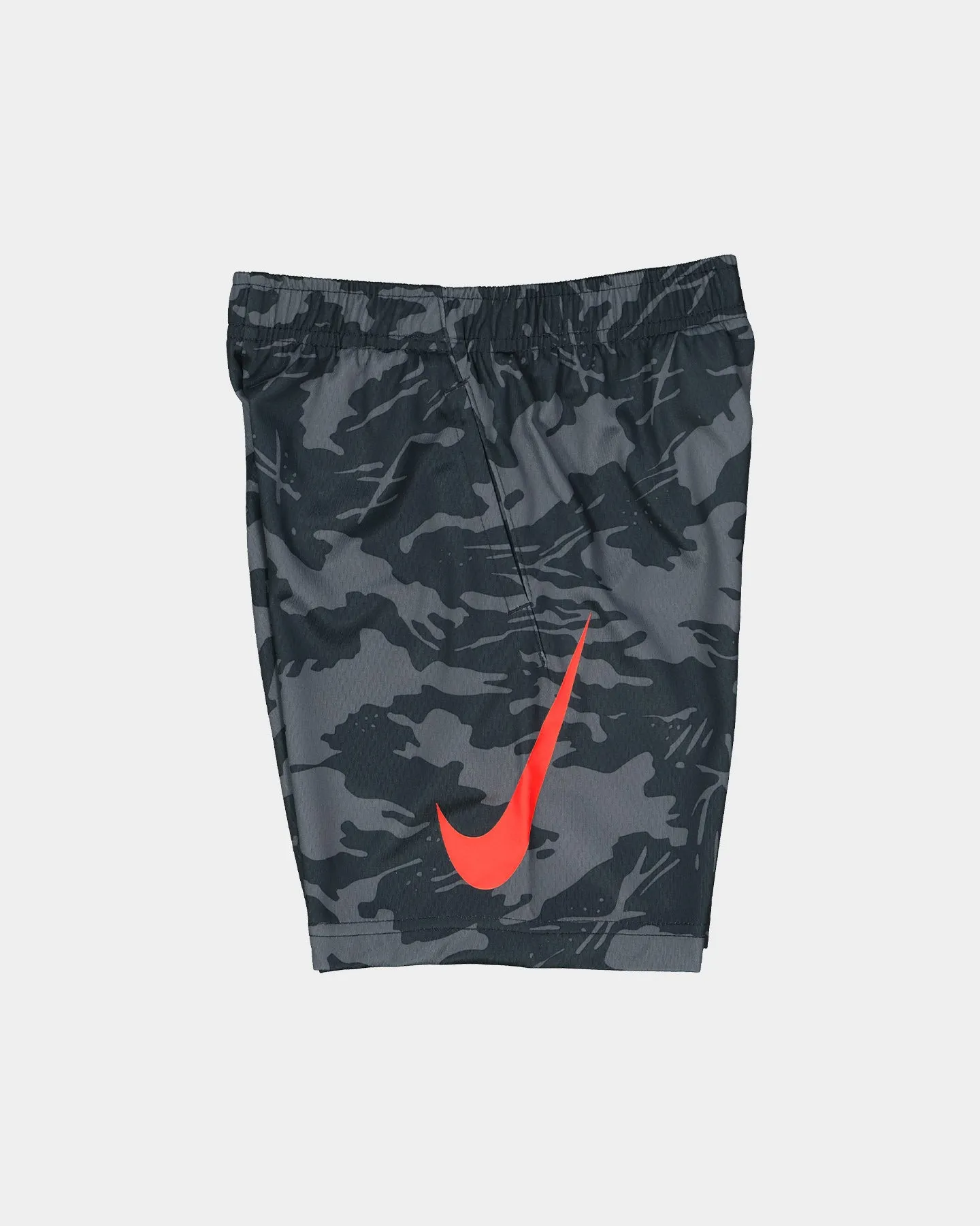 Nike Kids' Camo All Over Print Shorts Smoke Grey
