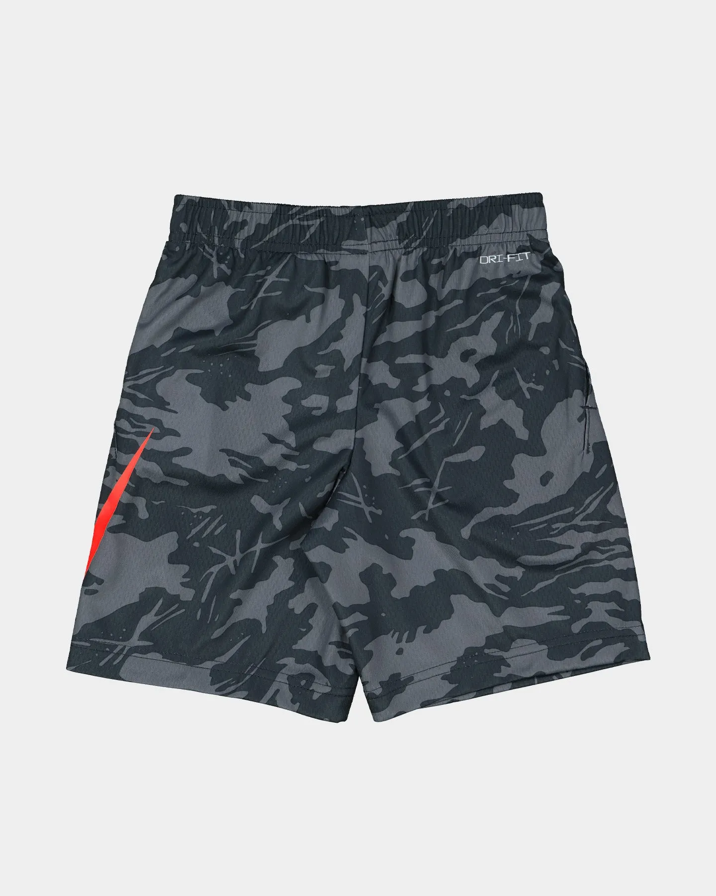 Nike Kids' Camo All Over Print Shorts Smoke Grey