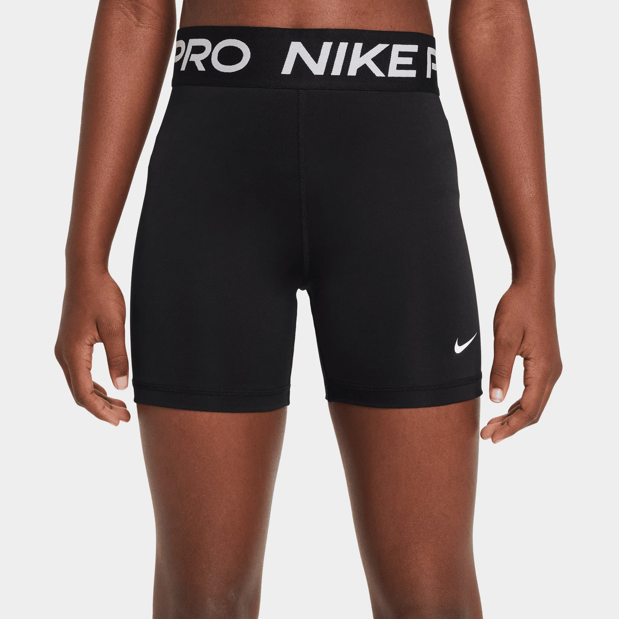 Nike Pro Junior Girls' 3" Dri-FIT Shorts / Black