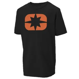 Polaris Youth Icon Tee T-Shirt Orange/Black