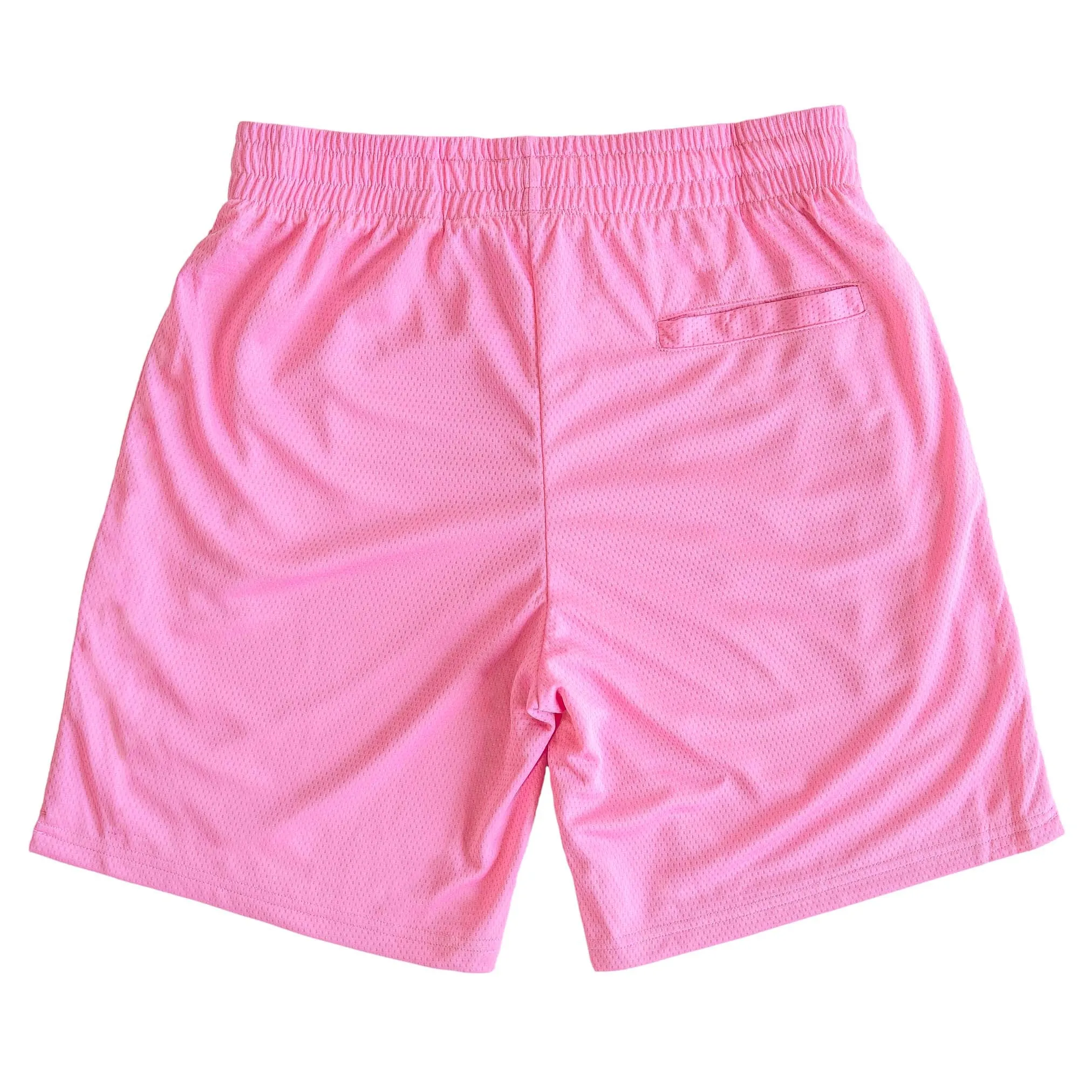 REGULAR CUT "CLASSIC" SHORTS - PINK / WHITE