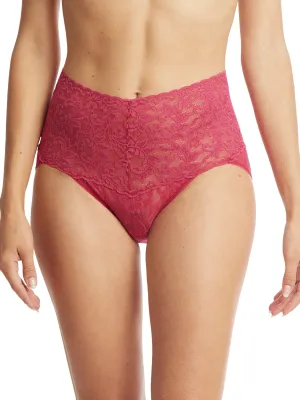 Retro Lace V-Kini Evening Pour Red Sale