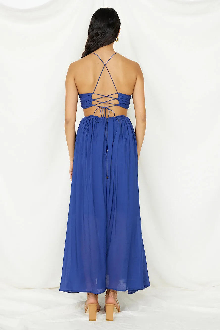 Sahara Journey Maxi Dress Navy