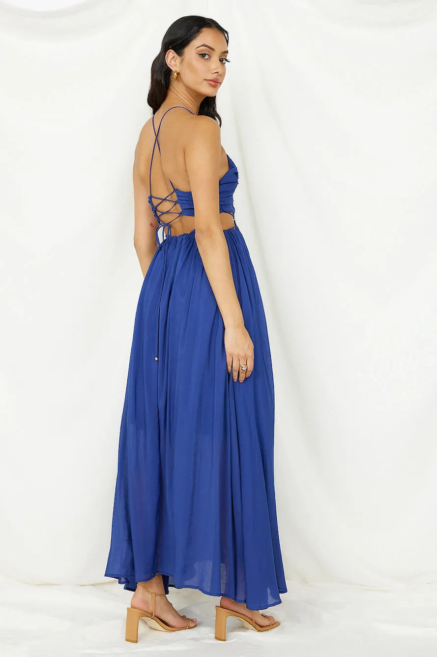 Sahara Journey Maxi Dress Navy