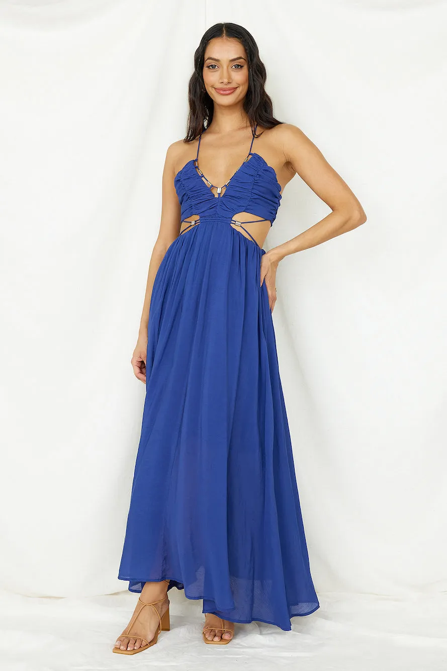 Sahara Journey Maxi Dress Navy
