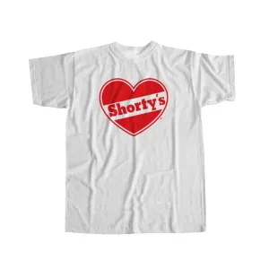 Shorty's Heart Logo S/S Tee - White