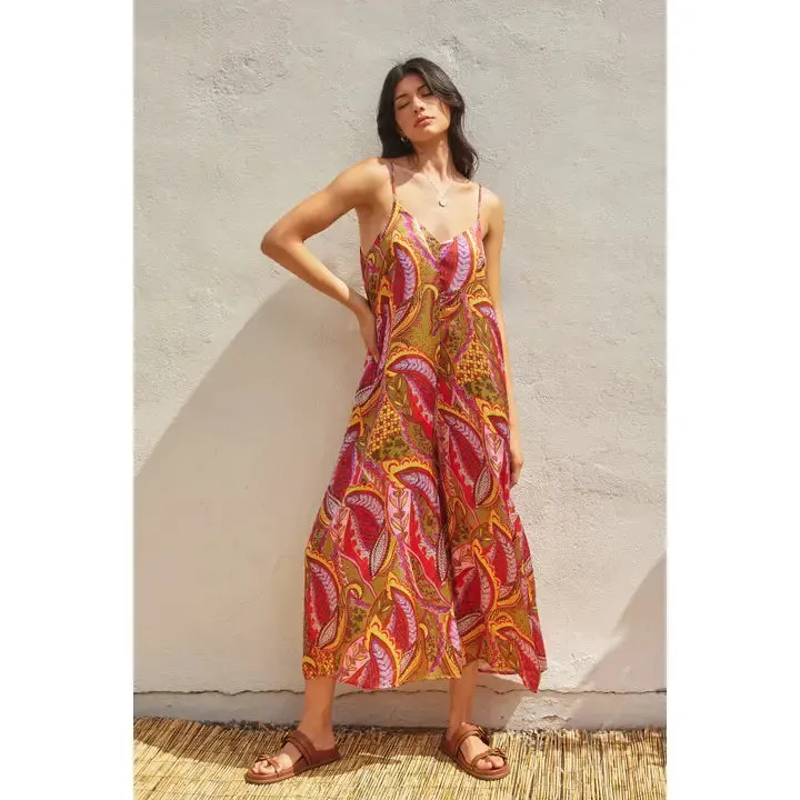 Sun Loving Wide Leg Cami Jumpsuit
